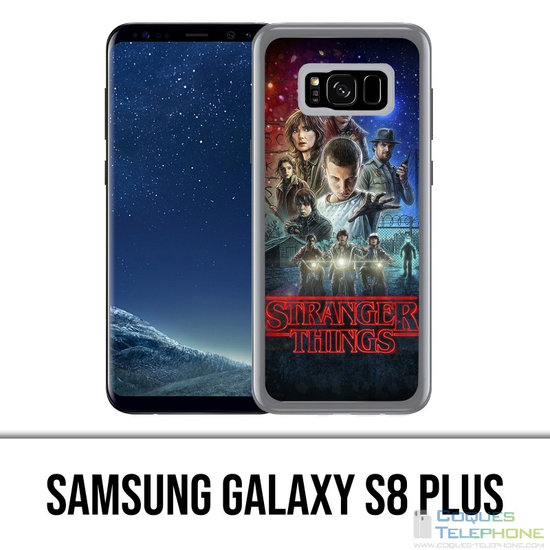 Custodia Samsung Galaxy S8 Plus - Poster di Stranger Things