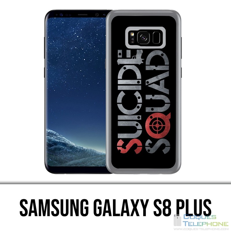 Samsung Galaxy S8 Plus Hülle - Suicide Squad Logo