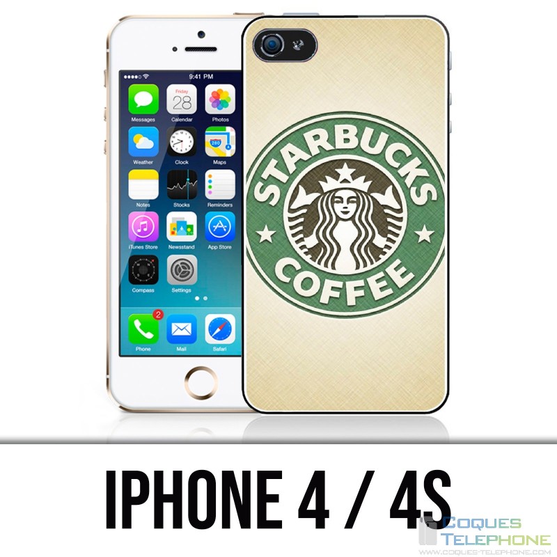 pastel Ontwijken Ga door IPhone 4 / 4S Case - Starbucks Logo