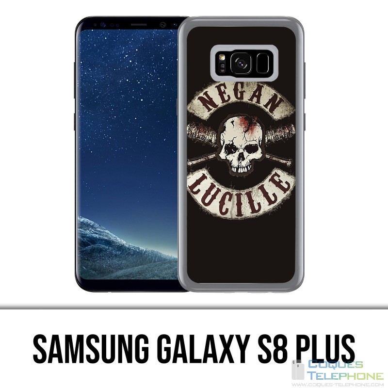 Samsung Galaxy S8 Plus Hülle - Walking Dead Logo Negan Lucille