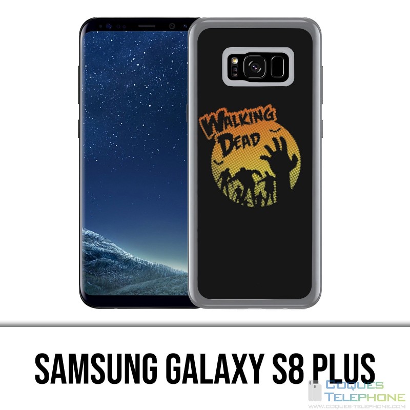 Carcasa Samsung Galaxy S8 Plus - Logotipo de Walking Dead Vintage