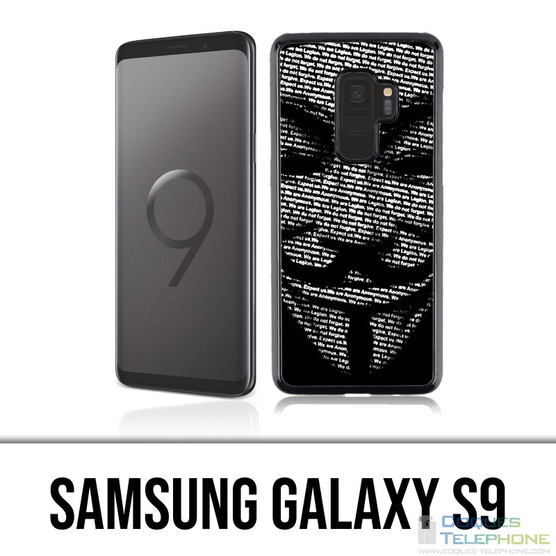 Samsung Galaxy S9 case - Anonymous 3D