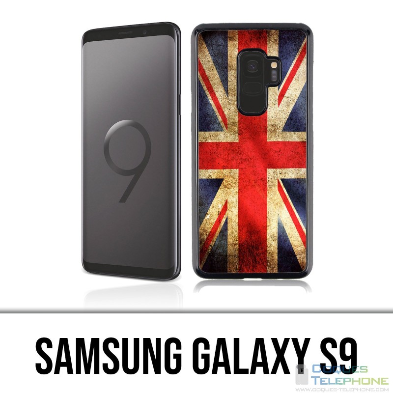 Custodia Samsung Galaxy S9 - Vintage Flag Uk