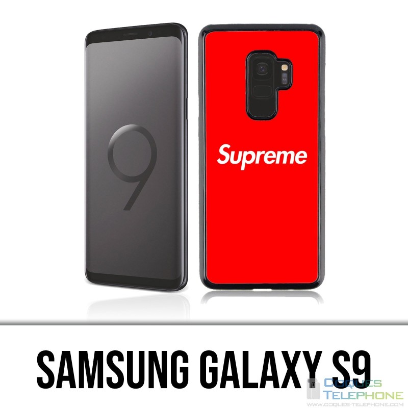 Samsung Galaxy S9 Case - Supreme Logo