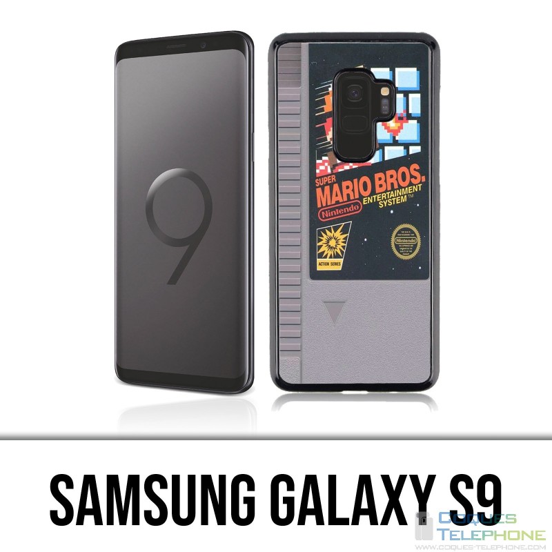 Samsung Galaxy S9 Case - Nintendo Mario Bros Cartridge