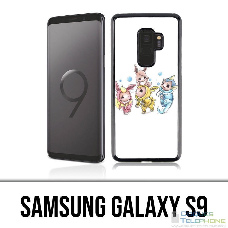 Custodia Samsung Galaxy S9 - Evolution baby Pokémon Evoli