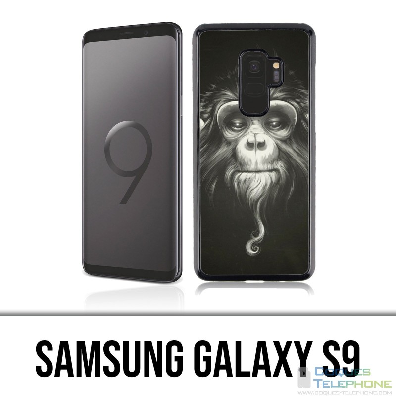 Coque Samsung Galaxy S9 - Singe Monkey Anonymous