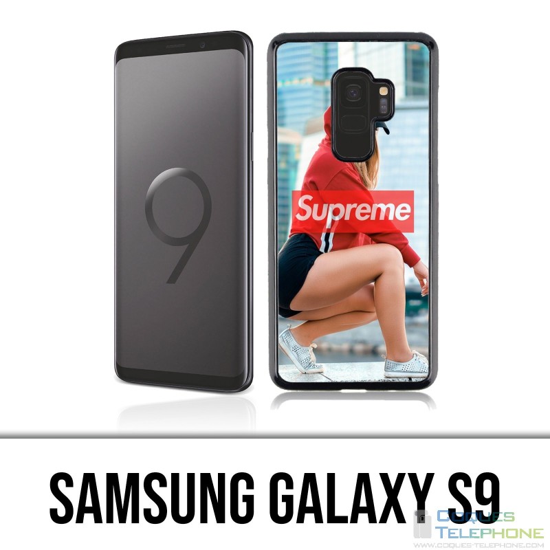 Coque Samsung Galaxy S9 - Supreme Girl Dos