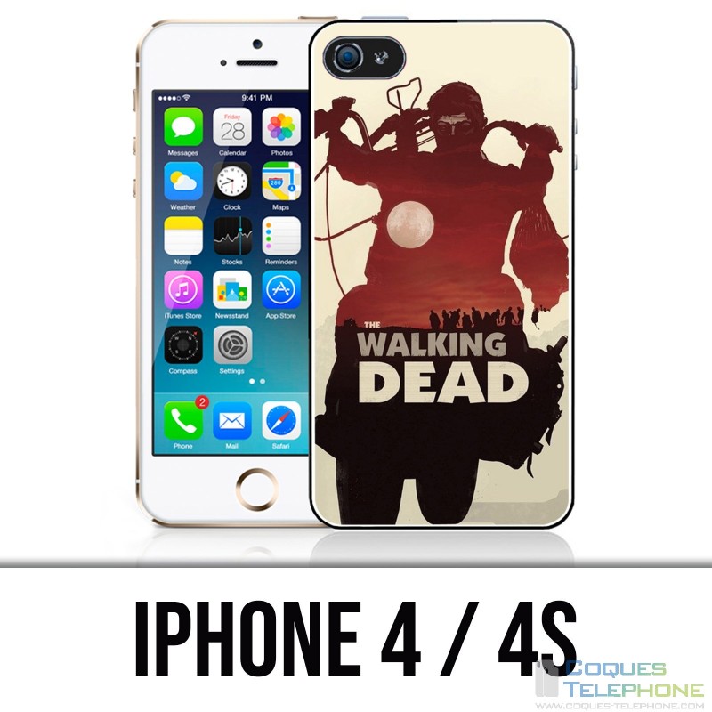 Custodia per iPhone 4 / 4S - Walking Dead Negan Fallo e basta