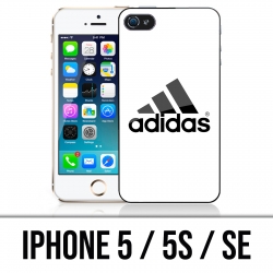 IPhone 5 / 5S / SE Hülle - Adidas Logo Weiß