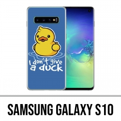 Custodia Samsung Galaxy S10 - I Do Give A Duck