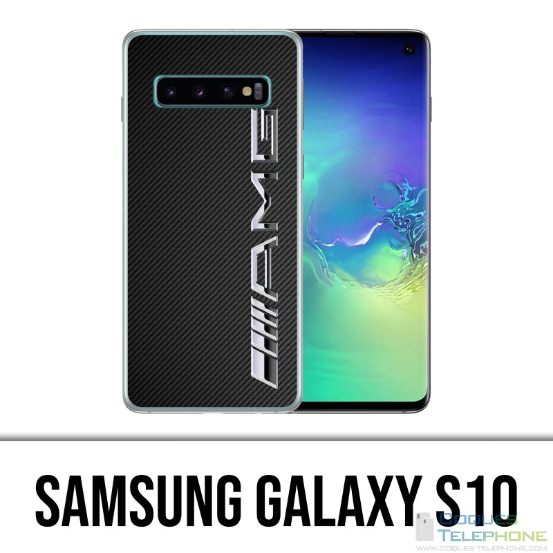 Samsung Galaxy S10 Case - Amg Carbon Logo