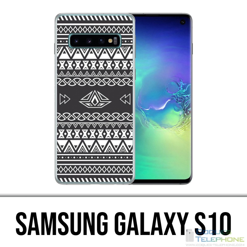 Coque Samsung Galaxy S10 - Azteque Gris