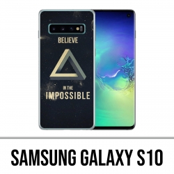 Coque Samsung Galaxy S10 - Believe Impossible