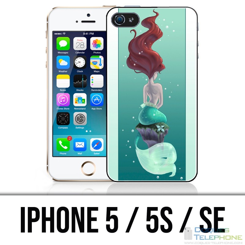 Custodia per iPhone 5 / 5S / SE - Ariel The Little Mermaid