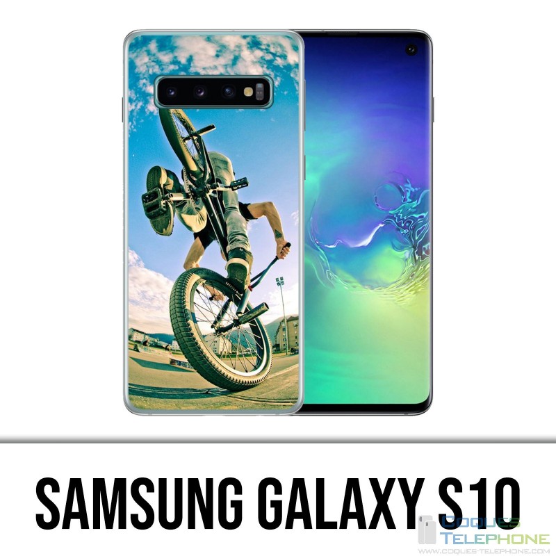 Carcasa Samsung Galaxy S10 - Bmx Stoppie