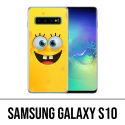 Coque Samsung Galaxy S10 - Bob L'éponge Lunettes