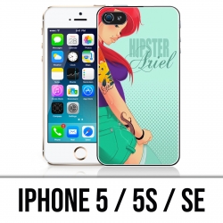 Coque iPhone 5 / 5S / SE - Ariel Sirène Hipster