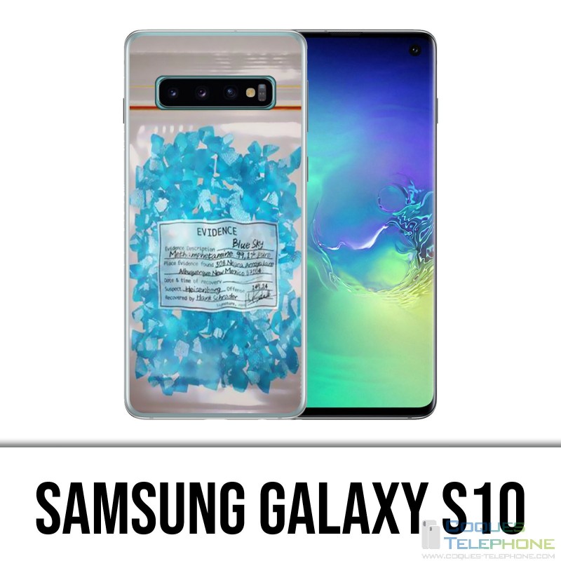 Coque Samsung Galaxy S10 - Breaking Bad Crystal Meth