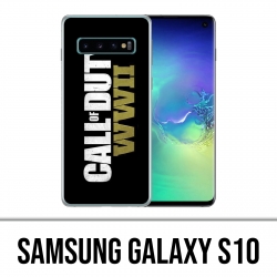 Custodia Samsung Galaxy S10 - Logo Call Of Duty Ww2