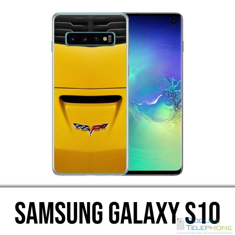 Coque Samsung Galaxy S10 - Capot Corvette