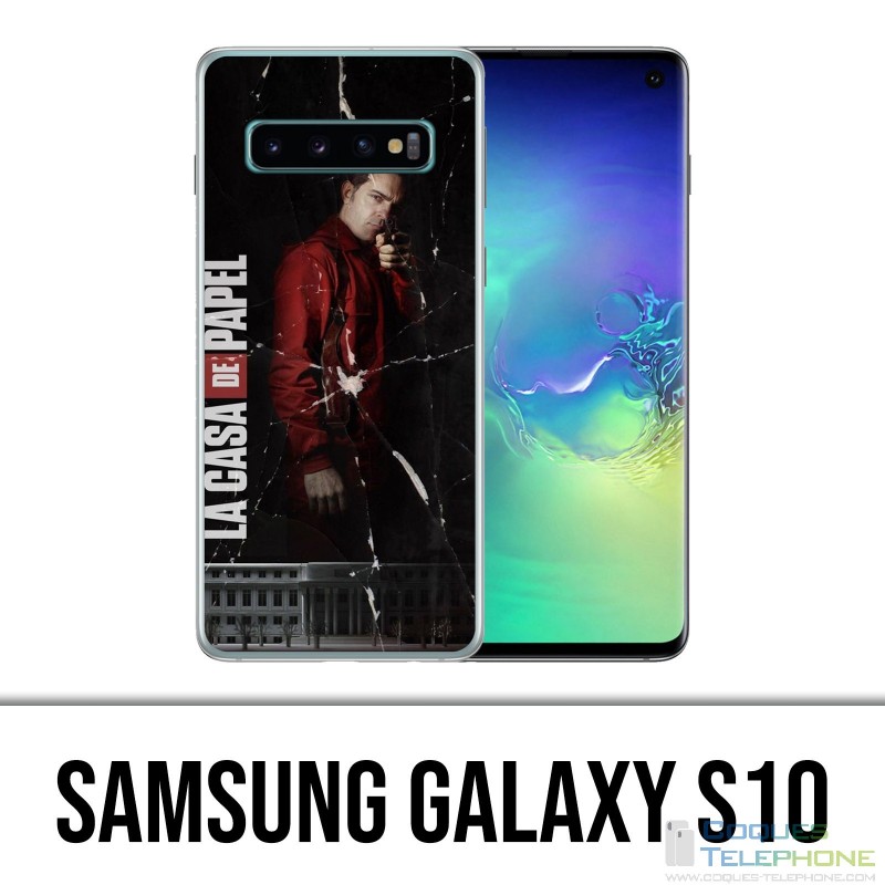 Coque Samsung Galaxy S10 - Casa De Papel Berlin Masque Split