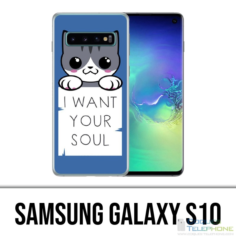 Carcasa Samsung Galaxy S10 - Chat Quiero tu alma