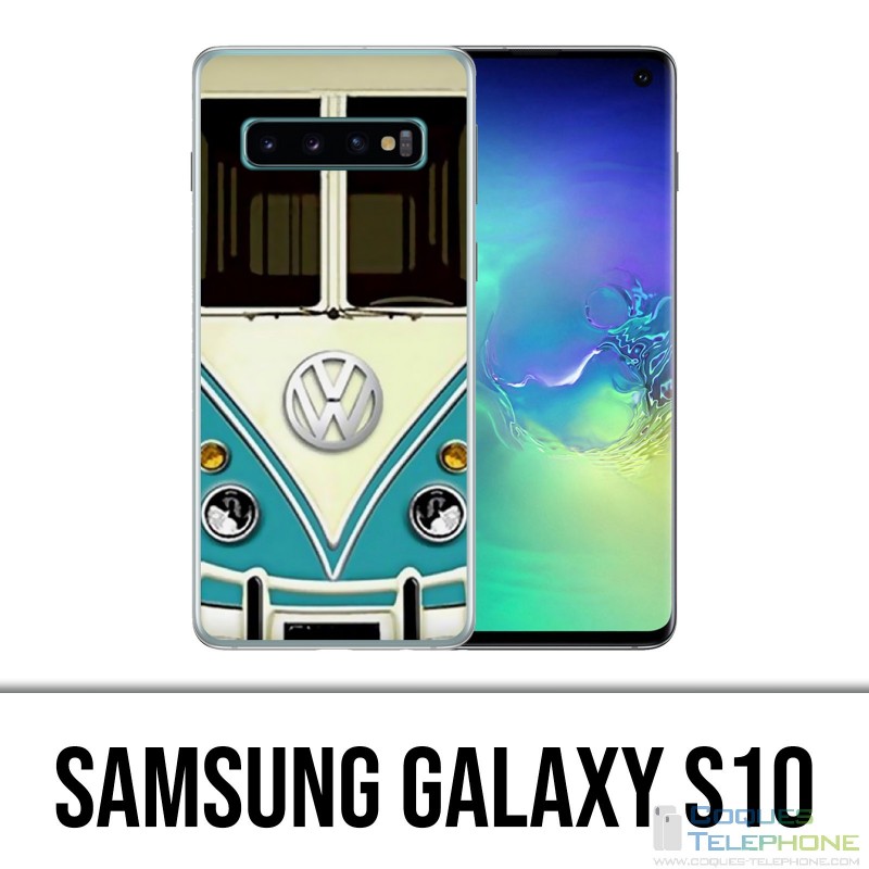 Coque Samsung Galaxy S10 - Combi Vintage Vw Volkswagen