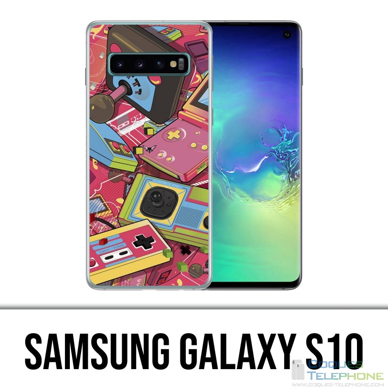 Coque Samsung Galaxy S10 - Consoles Retro Vintage