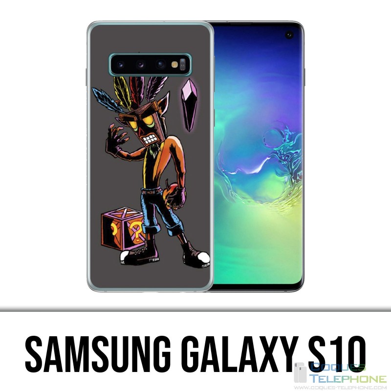 Samsung Galaxy S10 Case - Crash Bandicoot Mask