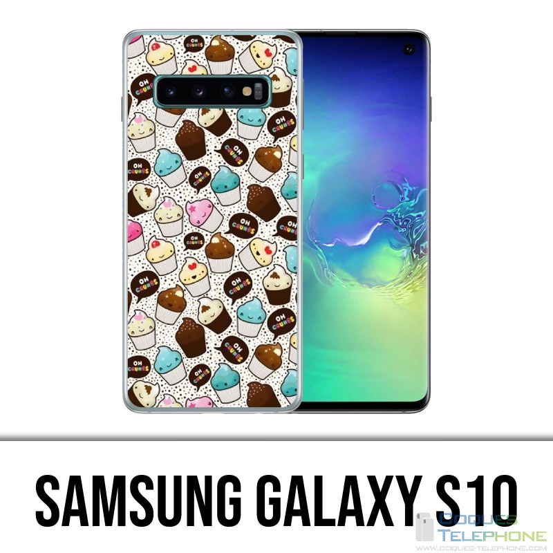 Custodia Samsung Galaxy S10 - Kawaii Cupcake