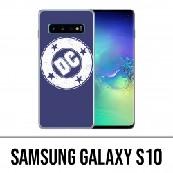 Carcasa Samsung Galaxy S10 - Dc Comics Vintage Logo