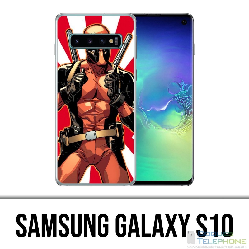 Coque Samsung Galaxy S10 - Deadpool Redsun