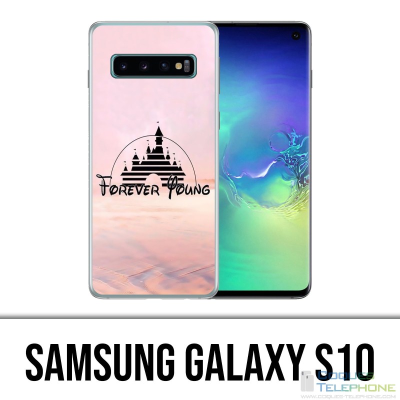 Custodia Samsung Galaxy S10 - Disney Forver Young Illustrazione