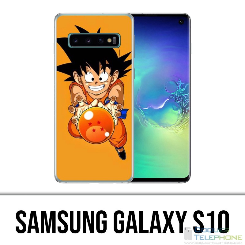 Samsung Galaxy S10 Hülle - Dragon Ball Goku Kristallkugel