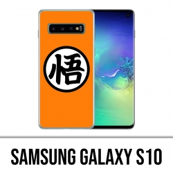 Custodia Samsung Galaxy S10 - Logo Dragon Ball Goku