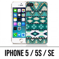 Custodia per iPhone 5 / 5S / SE - Azteque Green