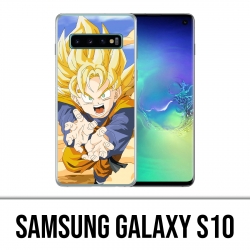 Coque Samsung Galaxy S10 - Dragon Ball Son Goten Fury