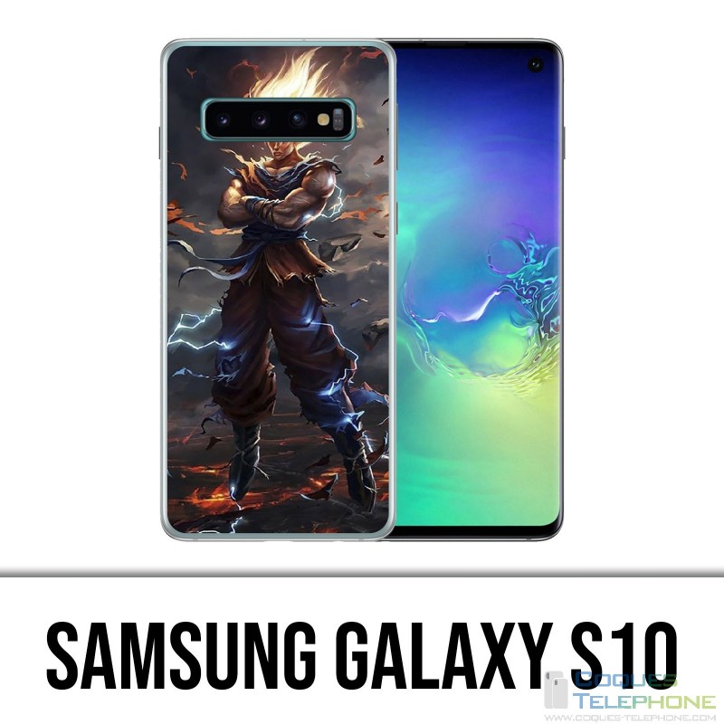 Carcasa Samsung Galaxy S10 - Super Saiyan Dragon Ball