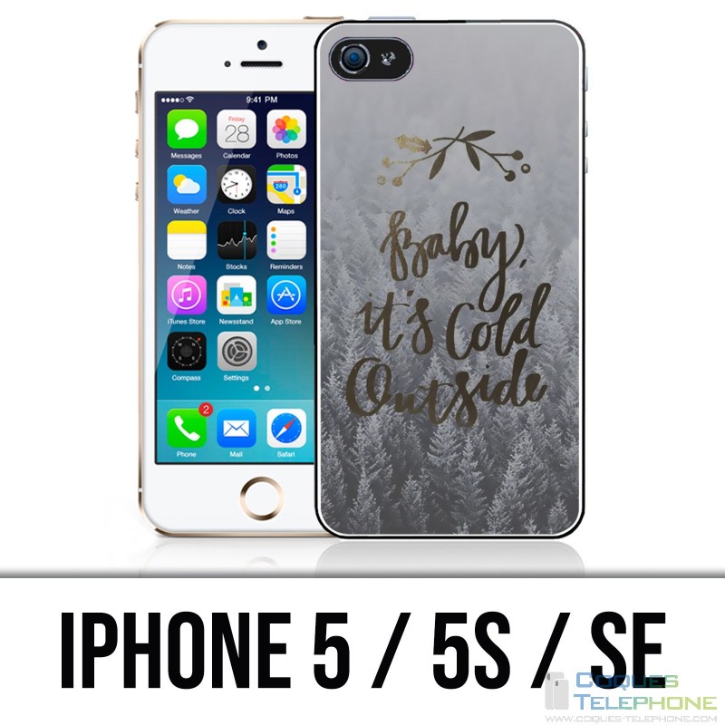 Funda para iPhone 5 / 5S / SE - Baby Cold Outside