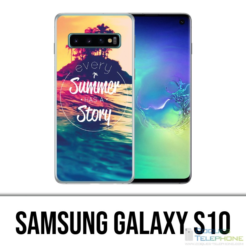 Coque Samsung Galaxy S10 - Every Summer Has Story