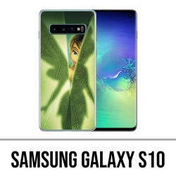 Coque Samsung Galaxy S10 - Fée Clochette Feuille