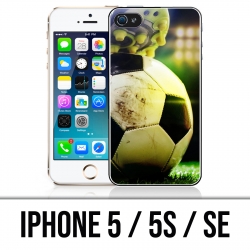 IPhone 5 / 5S / SE Hülle - Fußballfuß