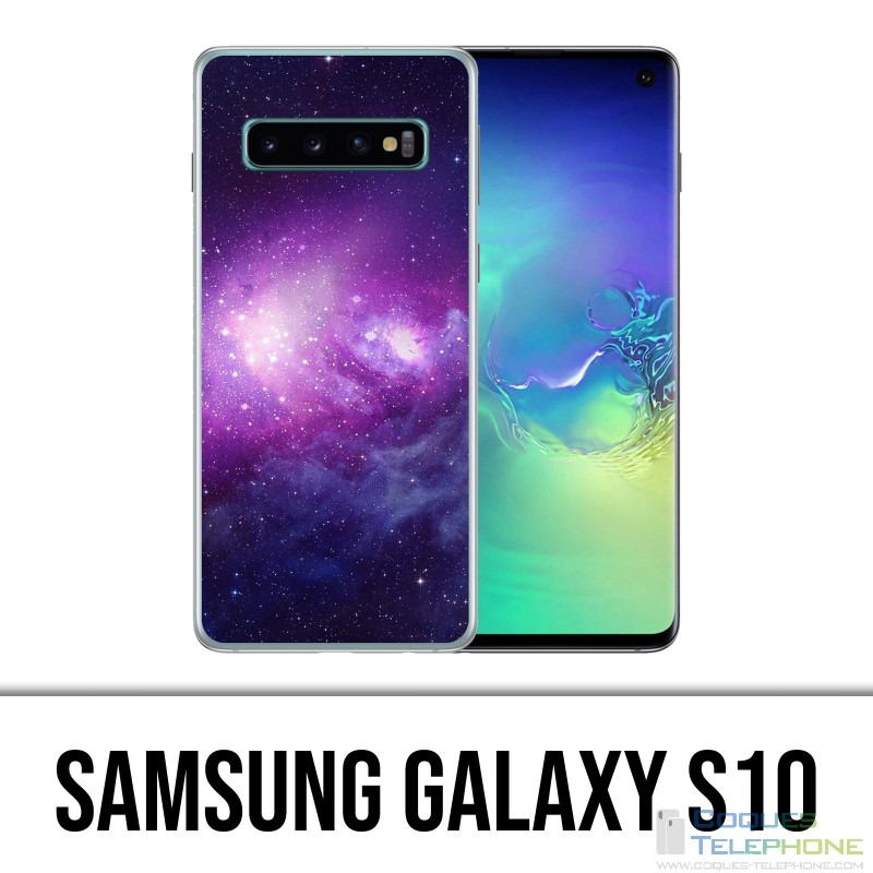 Coque Samsung Galaxy S10 - Galaxie Violet