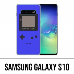 Carcasa Samsung Galaxy S10 - Game Boy Color Azul