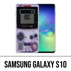 Coque Samsung Galaxy S10 - Game Boy Color Violet