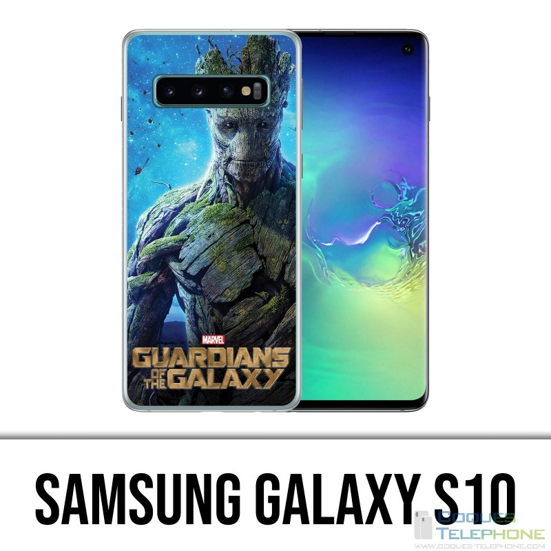 Carcasa Samsung Galaxy S10 - Guardianes de la galaxia cohete