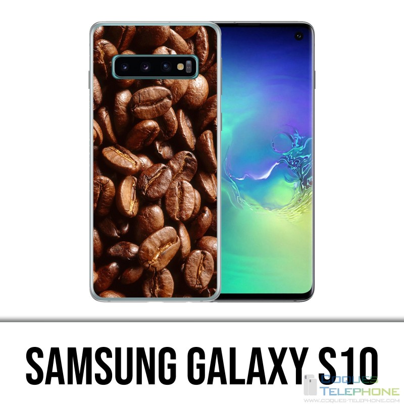 Coque Samsung Galaxy S10 - Grains Café