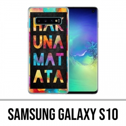 Coque Samsung Galaxy S10 - Hakuna Mattata