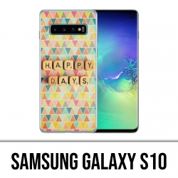 Custodia Samsung Galaxy S10 - Happy Days